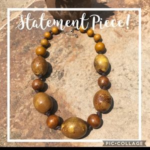 ⭐️Beautiful Extra Large Beaded Necklace⭐️